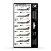 Imagen de Set Vallejo Model Air Su-7/17 Fitter 71.604 (8 x 17 ml)