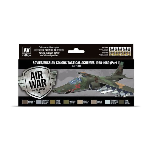 Imagen de Vallejo Air War Set Soviet/Russian Tactical 78-89 PartII 8un