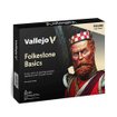 Imagen de Vallejo Figure Set Folkstone Basics (16 x 18 ml)