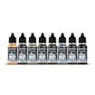 Imagen de Vallejo Pinturas Figure Set German Field Grey (8 x 18 ml)
