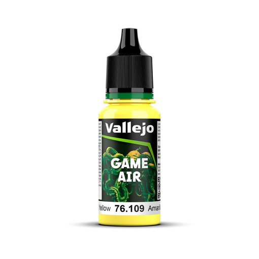 Imagen de Vallejo Pintura Game Air Amarillo Tóxico 18 ml