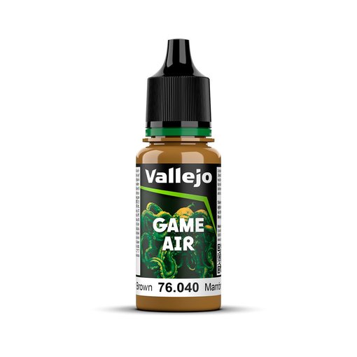 Imagen de Vallejo Pintura Game Air Marrón Cuero 18 ml