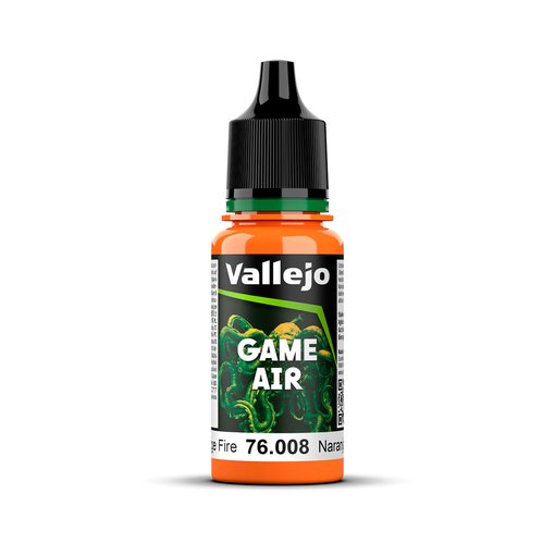 Imagen de Vallejo Pintura Game Air Naranja Fuego 18 ml