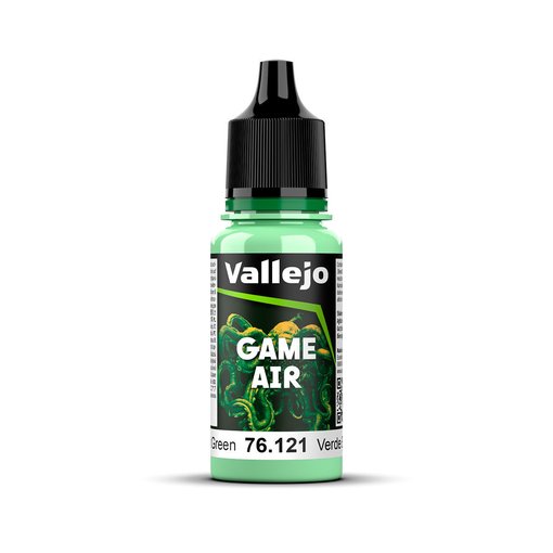 Imagen de Vallejo Pintura Game Air Verde Espectral 18 ml
