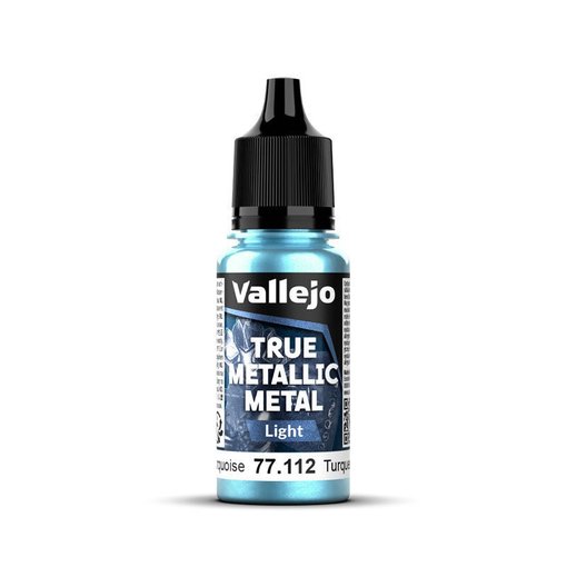 Imagen de Pintura Vallejo TMM Light Turquesa Hidra 77.112 18 ml