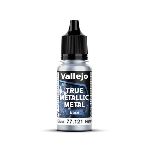 Imagen de Pintura Vallejo TMM Base Plata de Ley 77.121 18 ml