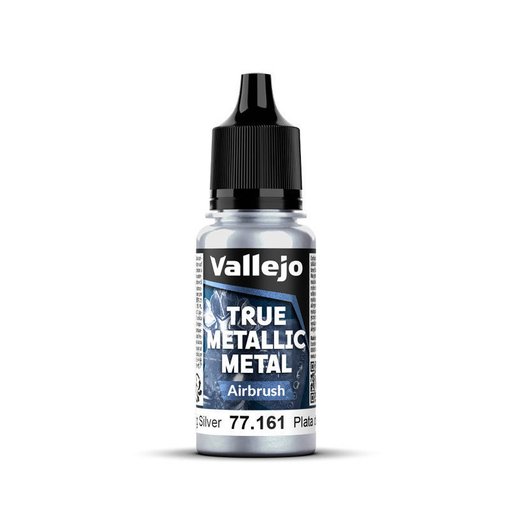 Imagen de Pintura Vallejo TMM Airbrush Plata de Ley 77.161 18 ml