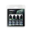 Imagen de Vallejo True Metallic Metal Set Verde Sombrio (4 x 18ml)