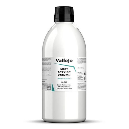 Imagen de Vallejo Barniz Permanente Mate 500 ml.