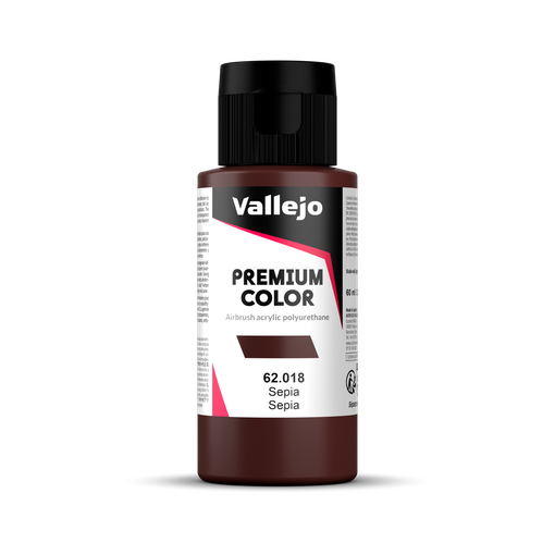 Imagen de Vallejo Pintura Premium Color Sepia 60 ml.