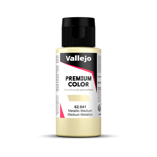 Imagen de Vallejo Pintura Premium Color Medium Metálico 60 ml.