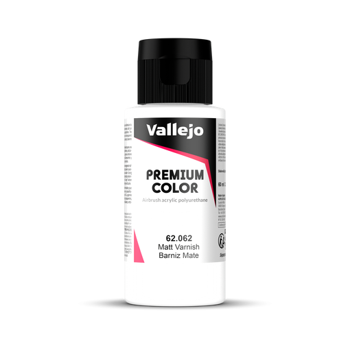 Imagen de Vallejo Premium Color Barniz Mate 60 ml.