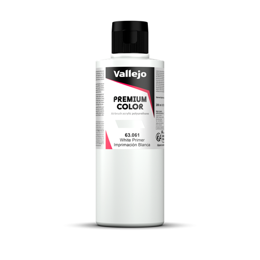 Imagen de Vallejo Premium Color Imprimación Blanco 200 ml.