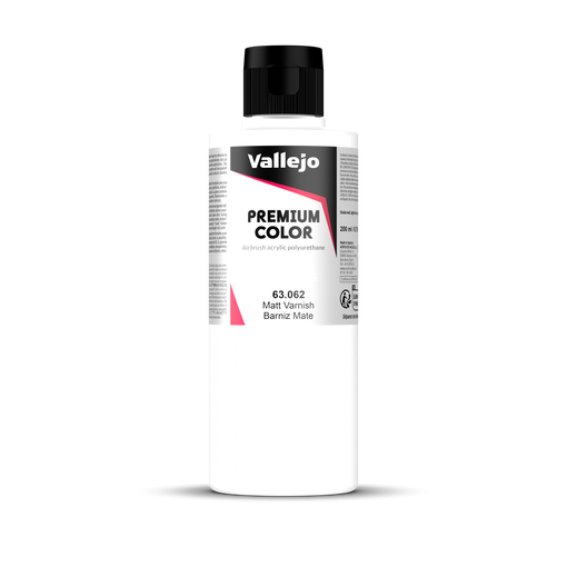 Imagen de Vallejo Premium Color Barniz Mate 200 ml.
