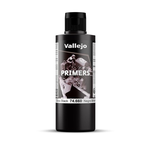 Imagen de Vallejo Imprimación Negro Brillante 200 ml.