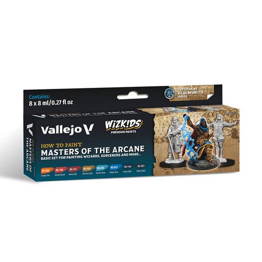 Imagen de Set Vallejo WizKids Masters of the Arcane 80.257 (8 x 8 ml)