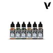 Imagen de Set Vallejo Model Color Waffen SS WWII 70.207 (6 x 18 ml)