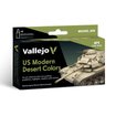 Imagen de Set Vallejo Model Air US Modern Desert 71.209 (6 x 18 ml)