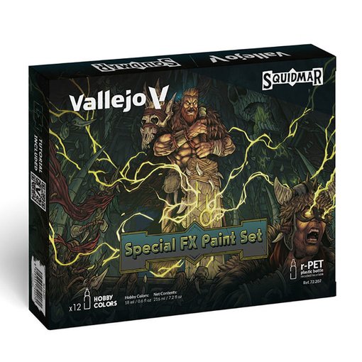 Imagen de Vallejo Special FX Paint Set Squidmar Set (12 x 18 ml.)
