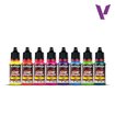 Imagen de Vallejo Game Color Fluorescent Color Set(8 x 18 ml.)