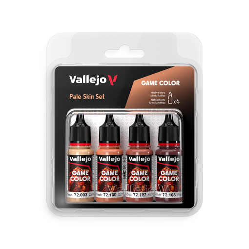 Imagen de Set Game Color Piel Clara Vallejo 72.379 (4 x 18 ml)