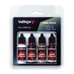 Imagen de Vallejo Pinturas Game Color Plata NMM Set (4 x 18 ml.)