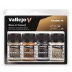 Imagen de Set Vallejo Pigments FX Piedra y Cemento 73.192 (4x35 ml)