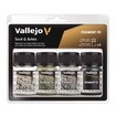 Imagen de Set Vallejo Pigments FX Hollín y Cenizas 73.193 (4x35 ml)