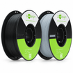 Imagen de Filamento Creality Soleyin Ultra PLA 1,75 mm — Pack 2 x 1 kg Negro y Gris