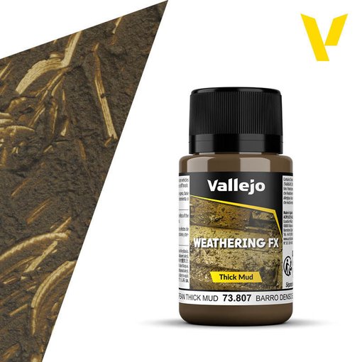 Weathering FX Vallejo Barro Europeo Denso 73.807 40 ml