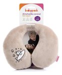 Imagen de Almohada cervical infantil para viajes beige Babypack