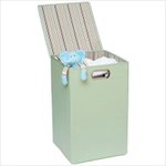 Imagen de Caja Organizador JJ cole Verde Accesorios Juguete Niños Bebés Cuarto