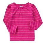 Imagen de Remera Manga Larga Crazy8 Algodón  Bebes Niños Holiday  Fucsia 18-24 Meses Liso