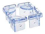 Imagen de Set  de 4 protectores de esquinas de mesas transparente
