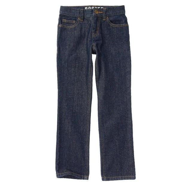 Imagen de Jeans Pantalon Rocker Corte Slim Algodon Crazy8 Niños Azul Oscuro 7