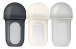Imagen de Pack X 3 Mamadera anticólico Boon, con bolsa y tetina de silicona 8oz (236 Ml)
