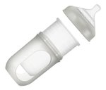 Imagen de Pack X 3 Mamadera anticólico Boon, con bolsa y tetina de silicona 8oz (236 Ml)