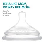 Imagen de Pack X 3 Mamadera anticólico Boon, con bolsa y tetina de silicona 8oz (236 Ml)