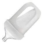 Imagen de Mamadera anticólico Boon, con bolsa y tetina de silicona 8oz (236 Ml)