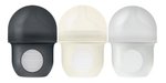 Imagen de Pack X 3 Mamadera Boon anticólico con bolsa y tetina de silicona 4oz (118 Ml)-Beige