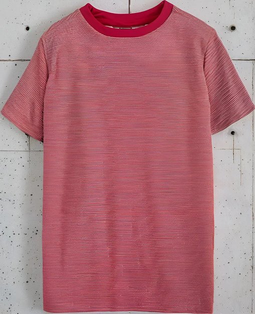 Imagen de Remera Rayada Crazy8 Niños Algodón Rojas Rojo Rayas Xl