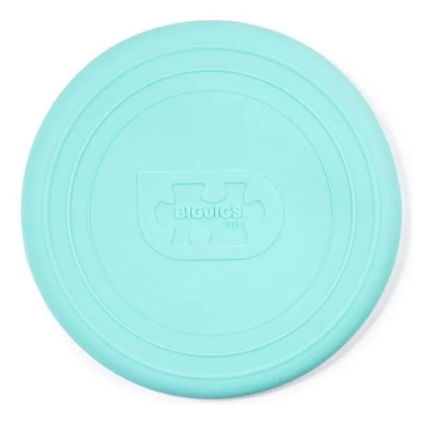 Imagen de Frisbee Disco Volador Silicona Playa Juego Bebes 12m+ Bigjig - turquesa
