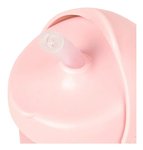 Imagen de Vaso de silicona c/ tapa y sorbito Boon-Rosa