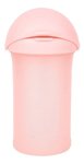 Imagen de Vaso de silicona c/ tapa y sorbito Boon-Rosa