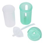 Imagen de Vaso de silicona c/ tapa y sorbito Boon-Verde