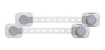 Imagen de Pack X2 Trancas Flexibles Multiusos Seguridad Bebes Y Niños