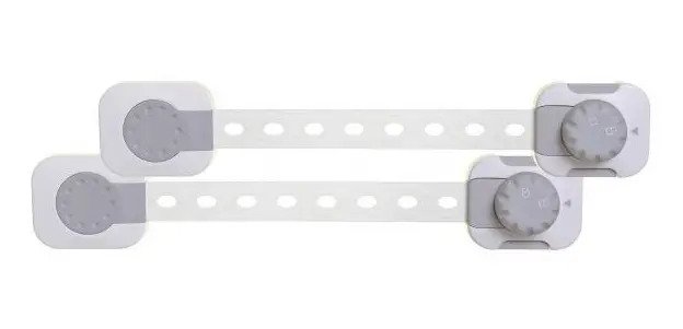 Imagen de Pack X2 Trancas Flexibles Multiusos Seguridad Bebes Y Niños