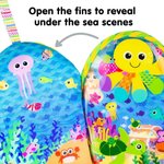 Imagen de Colgante Libro de tela sensorial Pez Flip