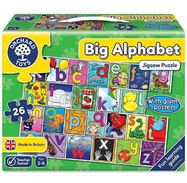 Imagen de Puzzle Aprender el abecedario 26pcs