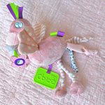 Imagen de Colgante peluche Mia el Flamenco sensorial
